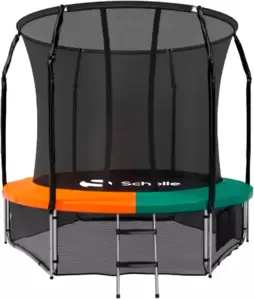 Батут Scholle Space Twin 8FT (зеленый-оранжевый) фото