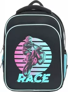 Школьный рюкзак Schoolformat 2А4К Moto Sport РЮКЖК2А4К-МСП черный фото