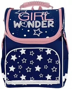 Школьный рюкзак Schoolformat Basic Girl Wonder РЮКЖК-ГЛВ (синий) фото