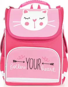 Школьный рюкзак Schoolformat Basic Little Kitten РЮКЖК-ЛКТ розовый фото
