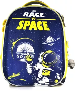 Школьный рюкзак Schoolformat Ergonomic + Race To Space РЮКЖКРД-РТС синий фото