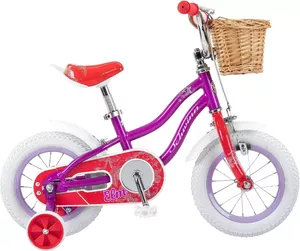 Детский велосипед Schwinn Elm 12 2022 S0261RUA (фиолетовый/белый) фото