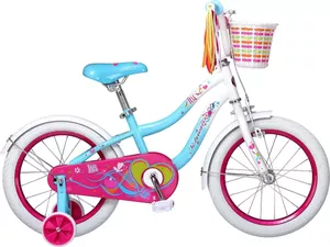 Детский велосипед Schwinn Iris 16 2022 S1691RU (белый/голубой) фото