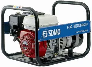 Бензогенератор SDMO HX 3000 фото