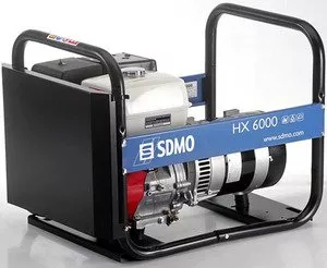 Бензогенератор SDMO HX 6000 фото