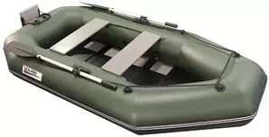 Лодка ПВХ Sea-Pro 230С реечный пол зеленая фото
