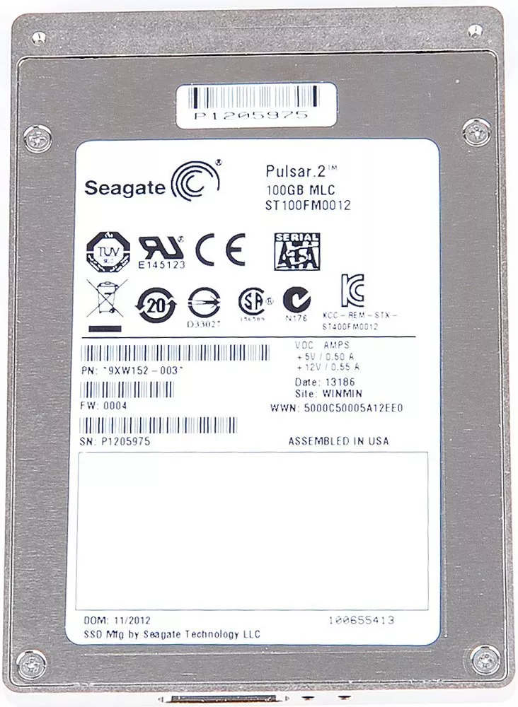 Жесткий диск SSD Seagate Pulsar.2 (ST100FM0012) 100 Gb фото