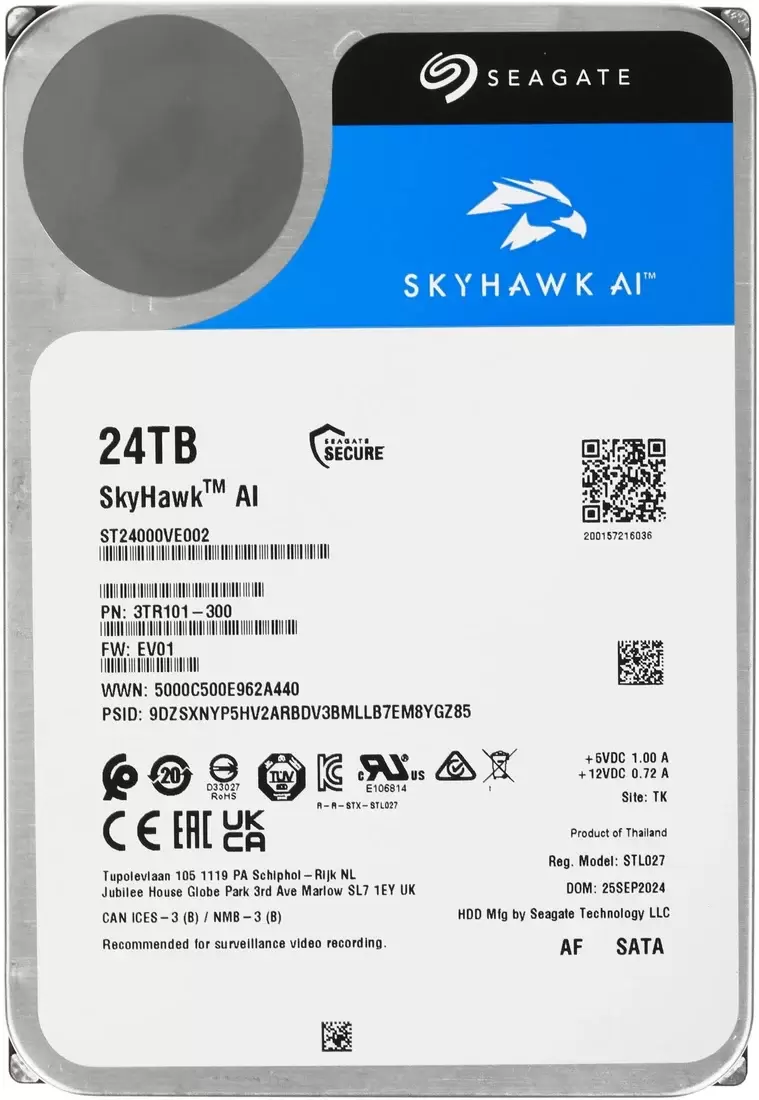 Seagate SkyHawk AI 24TB ST24000VE002