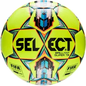 Мяч футбольный Select Brillant Super TB Yellow-Blue-Orange фото