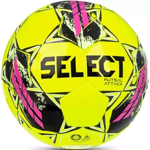 Мяч минифутбольный Select Futsal Attack Yellow V22 (4 размер) фото