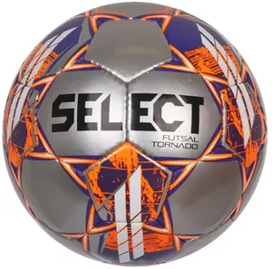 Мяч минифутбольный Select Futsal Tornado Silver (4 размер) фото