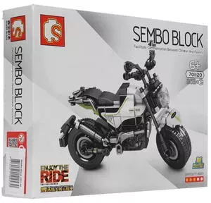 Конструктор Sembo Block Дорожный мотоцикл / 701120 фото