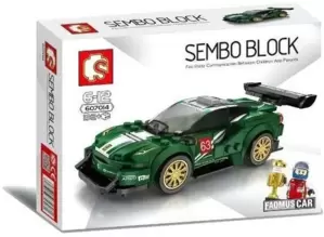 Конструктор Sembo Block Спортивные автомобили 607014 фото