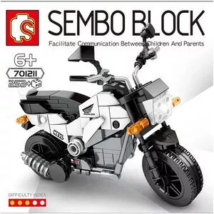 Конструктор Sembo Block Мотоцикл / 701211 фото