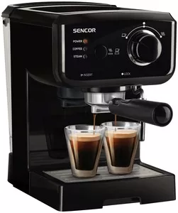 Рожковая помповая кофеварка Sencor SES 1710BK фото