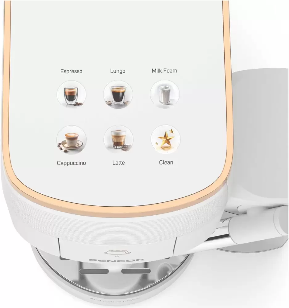 Капсульная кофеварка Sencor SCC 3001WH фото 5