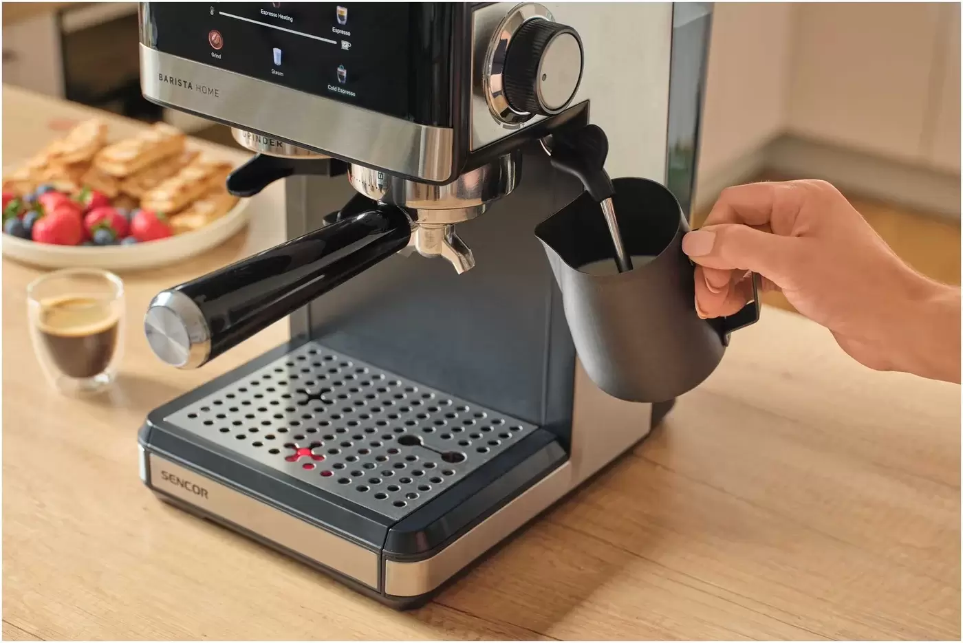Кофейная станция Sencor SES 5000SS фото 6