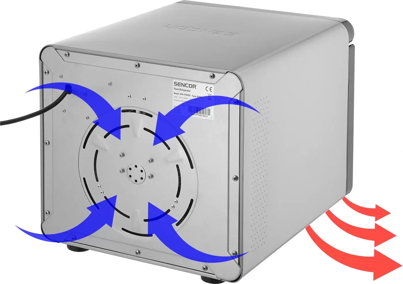 Сушилка для овощей и фруктов Sencor SFD 7750SS фото