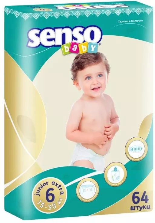 Senso BABY 6 Extra Large (64 шт)