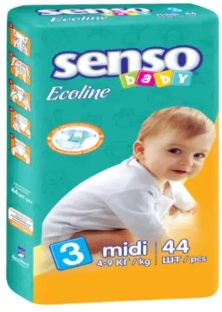 Senso BABY Ecoline 3 Midi (44 шт)