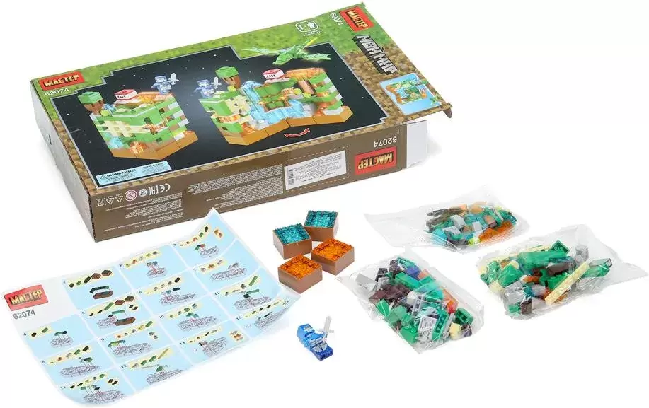 Конструктор Shantou Мастер мой мир / 62074-ZH фото