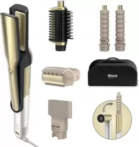 Shark Glam Sleek Straight Waves &amp; Curls Multi-styler HD6051SEU