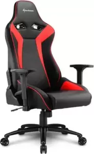 Офисное кресло Sharkoon Elbrus 3 (черный/красный) фото