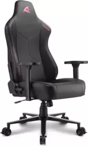 Офисное кресло Sharkoon Skiller SGS30 (черно-розовый) фото