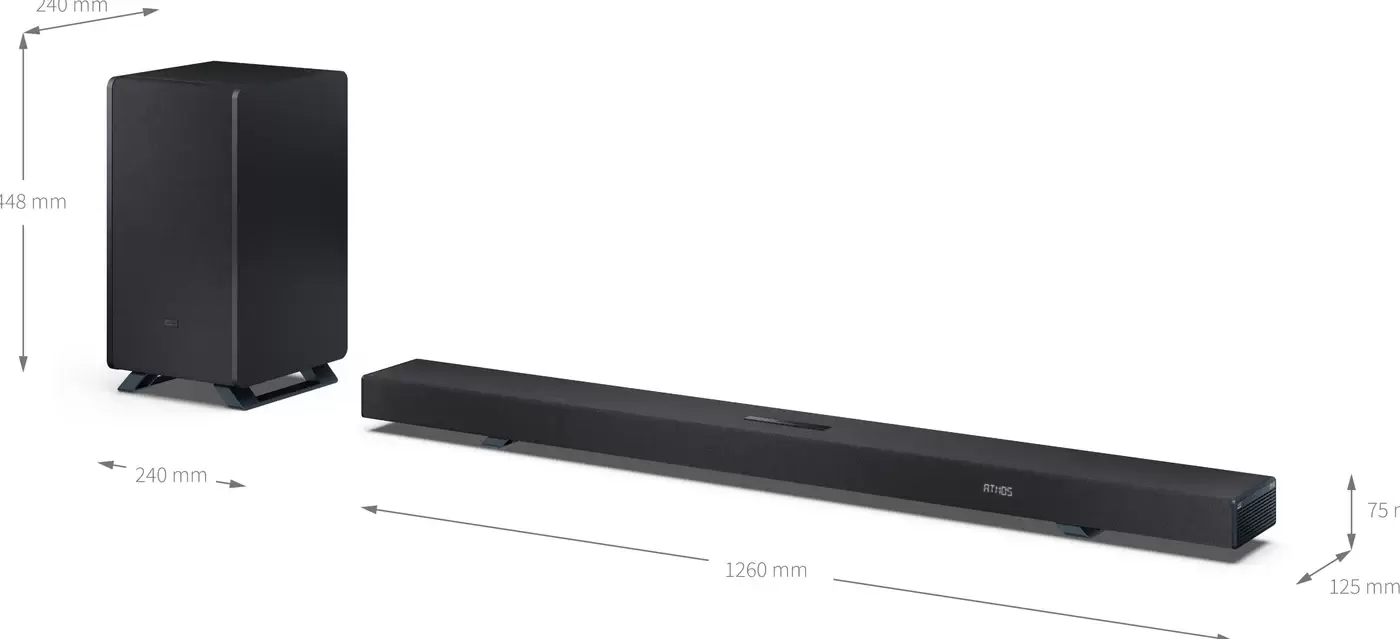 Саундбар Sharp HT-SBW55121 (черный) фото