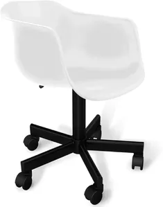 Офисный стул Sheffilton SHT-ST31/S120M (белый/черный муар) фото