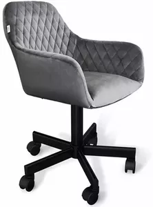 Офисный стул Sheffilton SHT-ST38/S120M (угольно-серый/черный муар) фото
