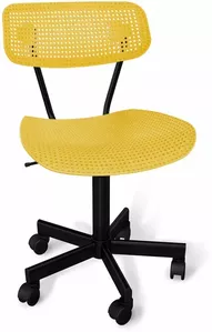 Офисный стул Sheffilton SHT-ST85/S121М (желтый/черный муар) icon