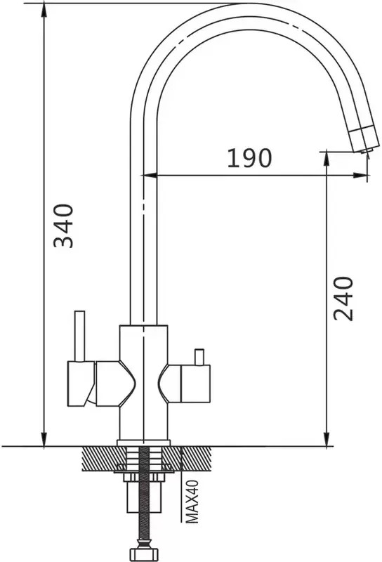 Смеситель Shevanik S128L фото