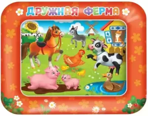 Игровой коврик Школа талантов Акваковрик. Дружная ферма / 7023850 фото