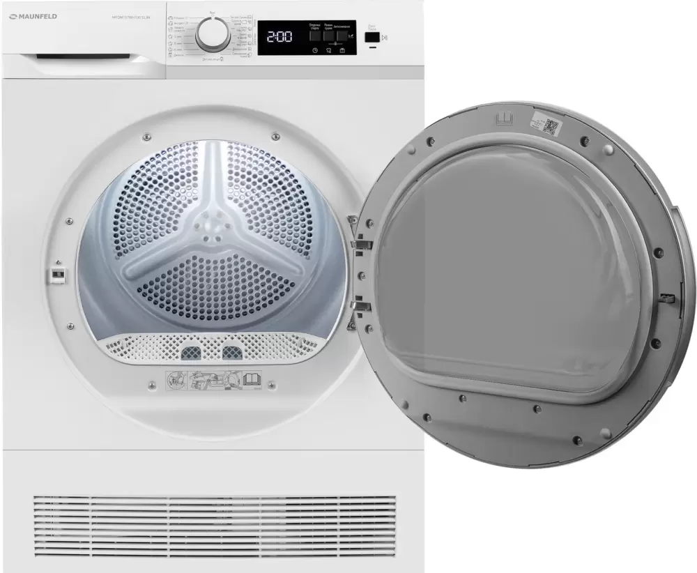 Сушильная машина MAUNFELD MFDM157WH100 Slim фото