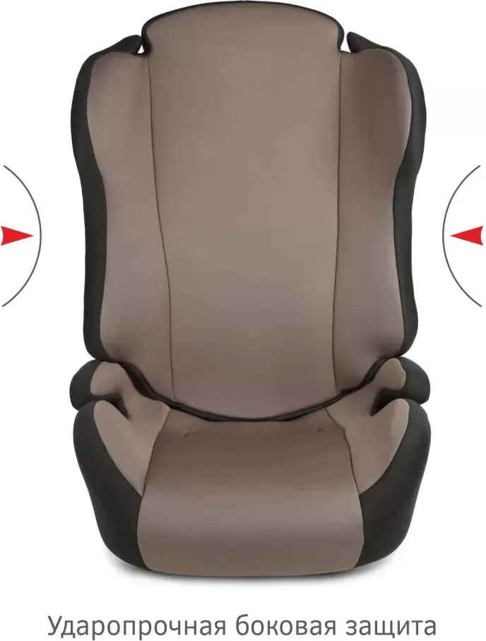 Детские автокресло Siger Кросс (светло-коричневый/темно-серый) фото