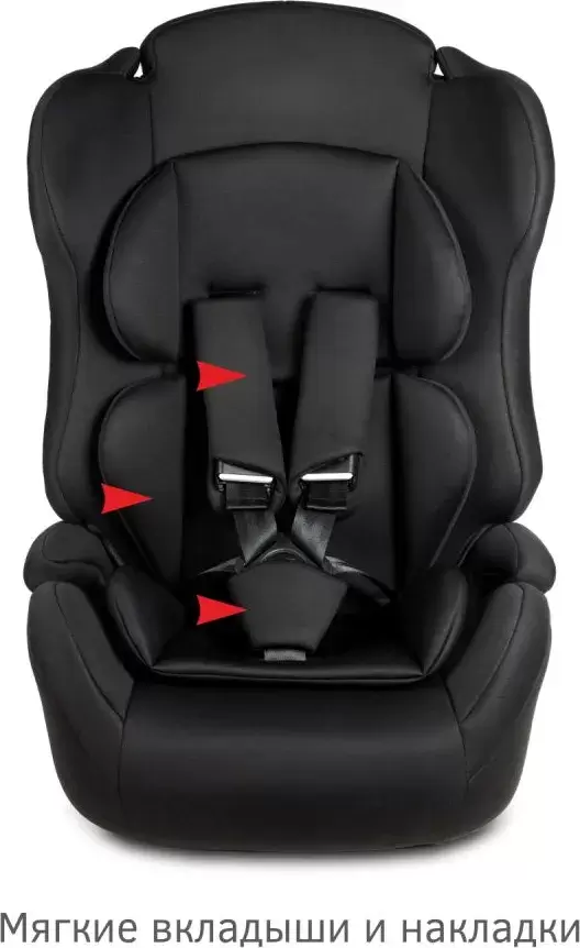 Автокресло Siger Некст Lux (черный) фото