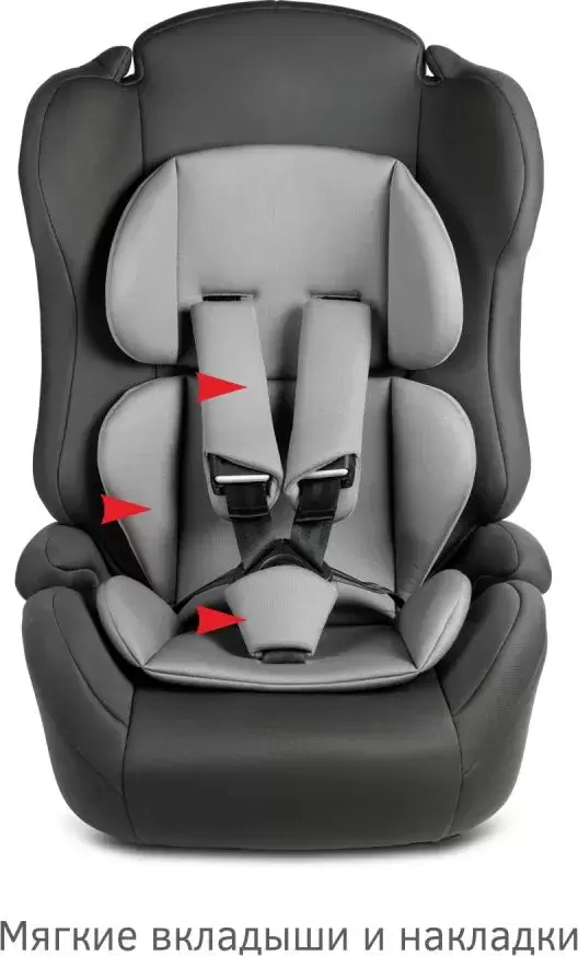 Автокресло Siger Некст Lux (темно-серый/светло-серый) фото