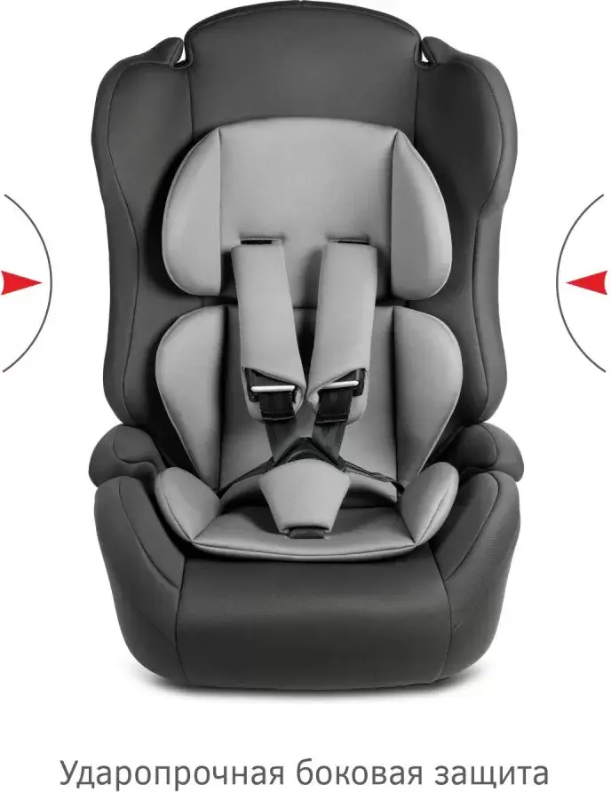 Автокресло Siger Некст Lux (темно-серый/светло-серый) фото