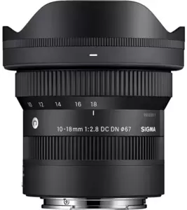 Sigma 10-18mm f2.8 DC DN для FUJIFILM X