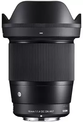 Sigma 16mm f/1.4 DC DN для Canon RF