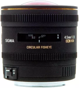 Объектив Sigma AF 4.5mm f/2.8 EX DC Circular Fisheye HSM Sony AF фото