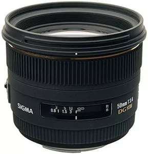 Объектив Sigma 50mm F1.4 EX DG HSM Nikon F фото