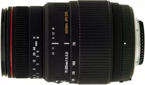 Объектив Sigma AF 70-300mm F4-5.6 APO MACRO DG Sony A фото