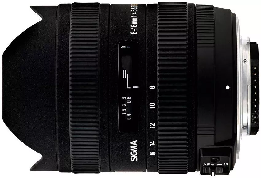 Объектив Sigma AF 8-16mm f/4.5-5.6 DC HSM Nikon F фото