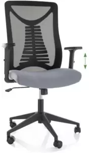 Офисное кресло Signal Q-330R (черный/серый) фото