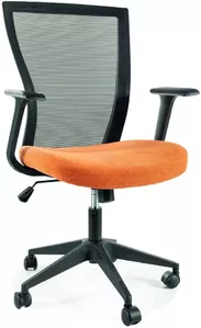 Кресло Signal Q-328 (черный/оранжевый) фото