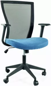 Кресло Signal Q-328 (черный/синий) фото