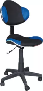 Офисный стул Signal Q-G2 (черный/синий) фото