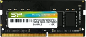 Оперативная память Silicon Power 16ГБ DDR4 SODIMM 2666 МГц SP016GBSFU266F02 фото
